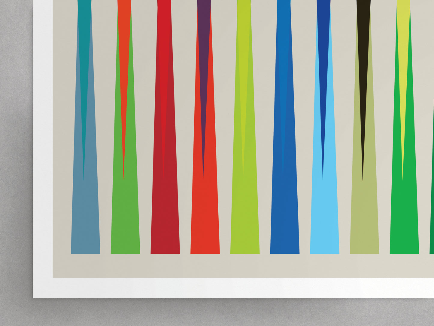 " LE SOMMET DE LA COULEUR VII" by Henri Boissiere