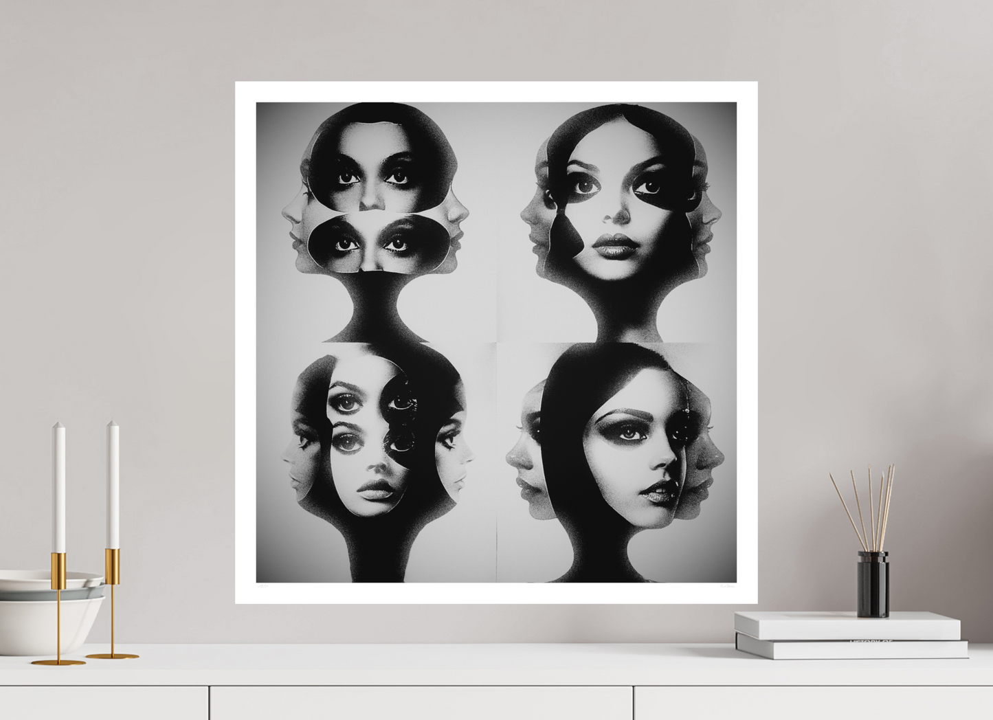 60 x 60 cm, SHOPIFY2026un Voir n'est pas comprendre