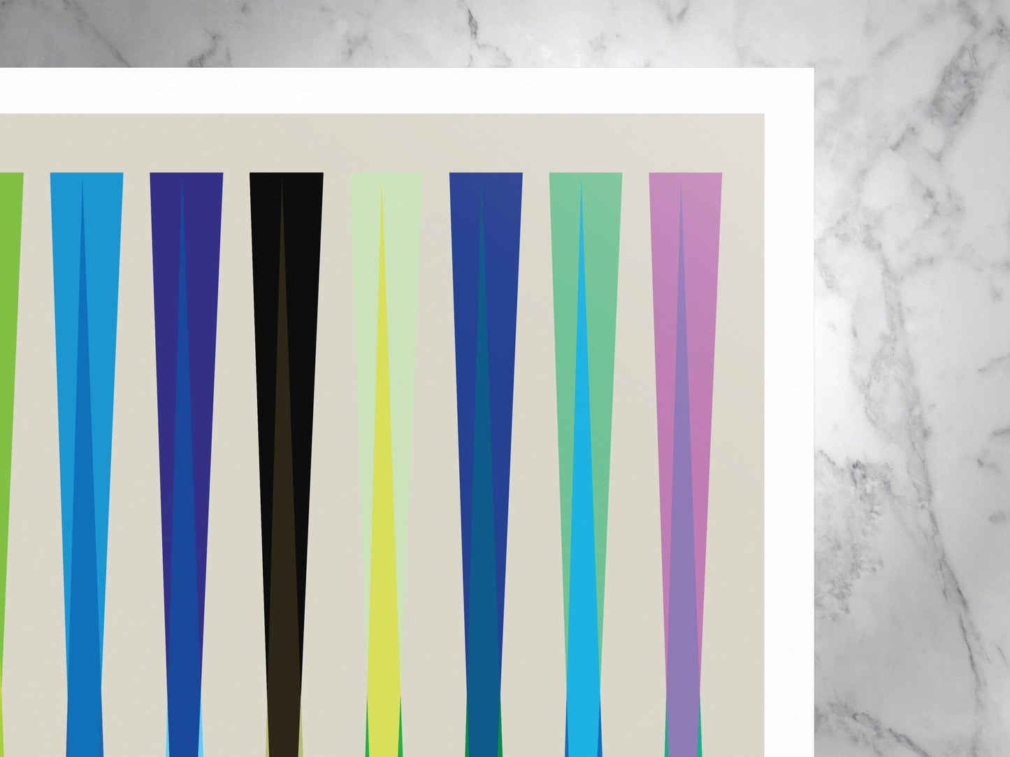 " LE SOMMET DE LA COULEUR VII" by Henri Boissiere