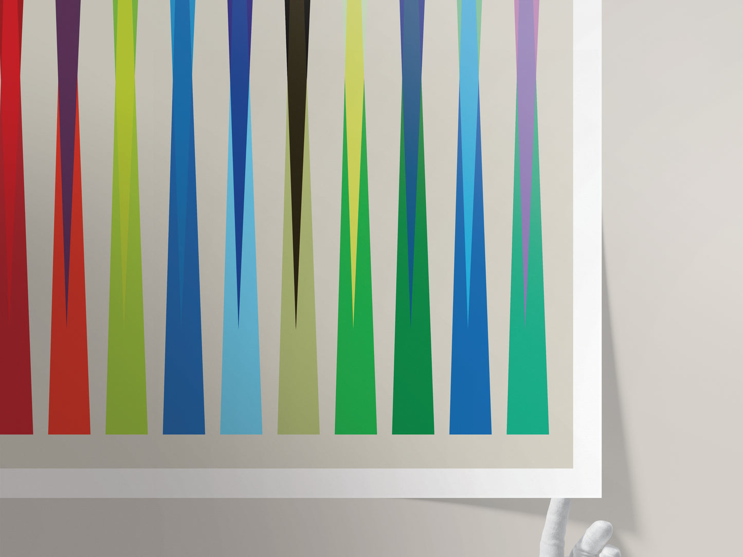 " LE SOMMET DE LA COULEUR VII" by Henri Boissiere