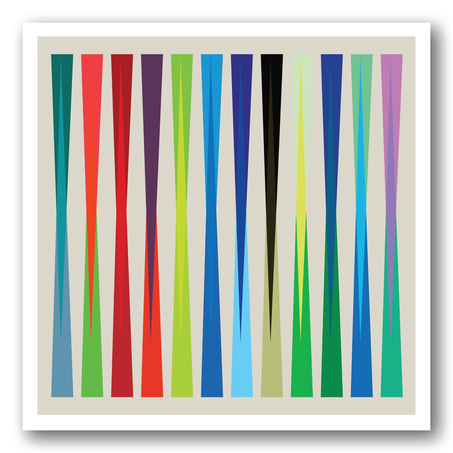 " LE SOMMET DE LA COULEUR VII" by Henri Boissiere