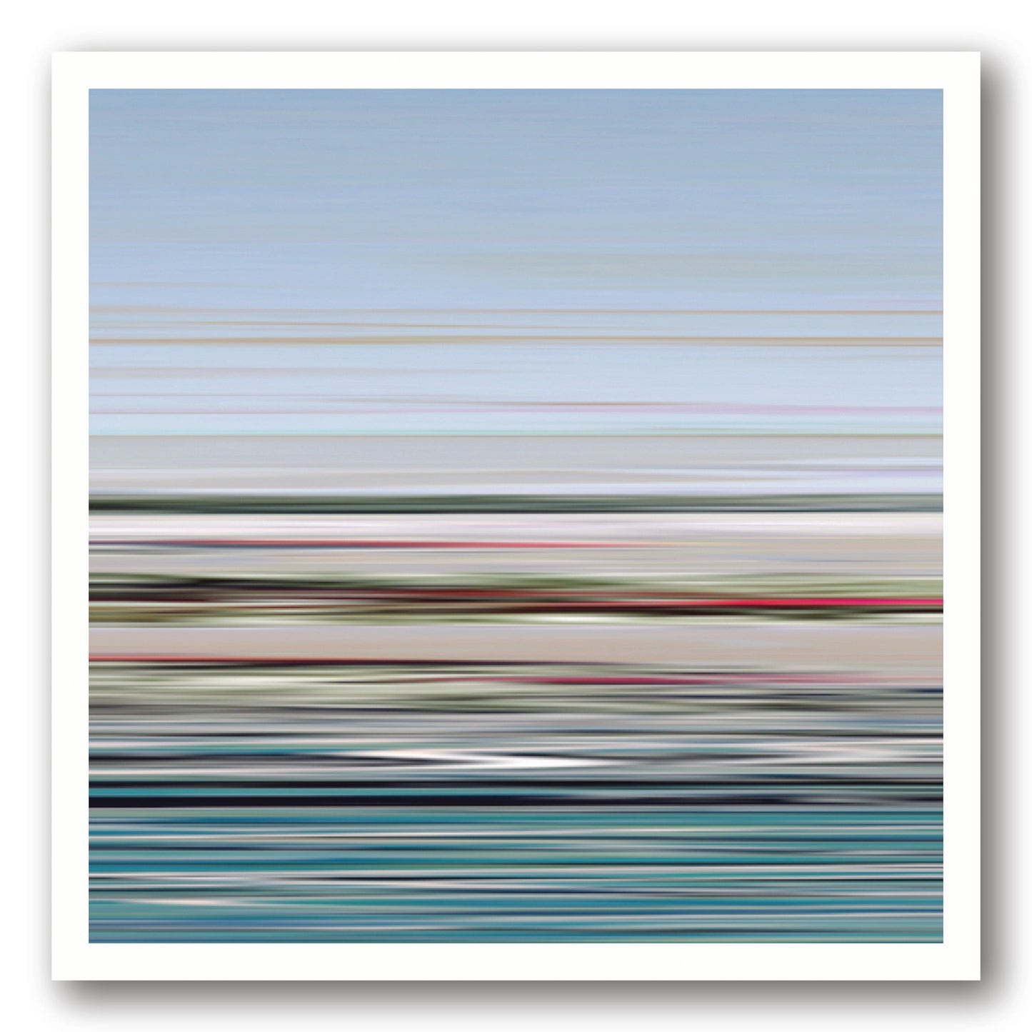 " VITESSE HORIZONTALE I" by Henri Boissiere